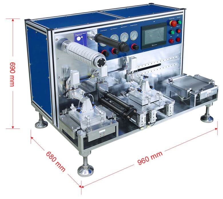Laboratory Automatic Layer By Layer Stacking Machine For Pouch Cell ...