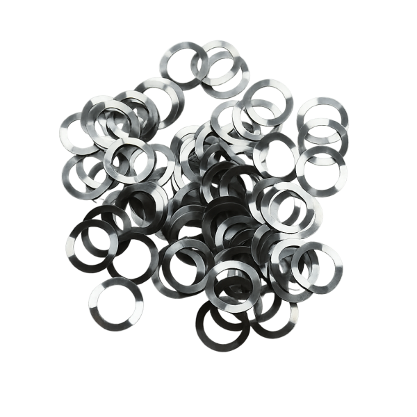 Stainless Steel (304SS) Wave Spring for CR2016, CR2025, CR2032 Coin Cell Research, 100 Pieces